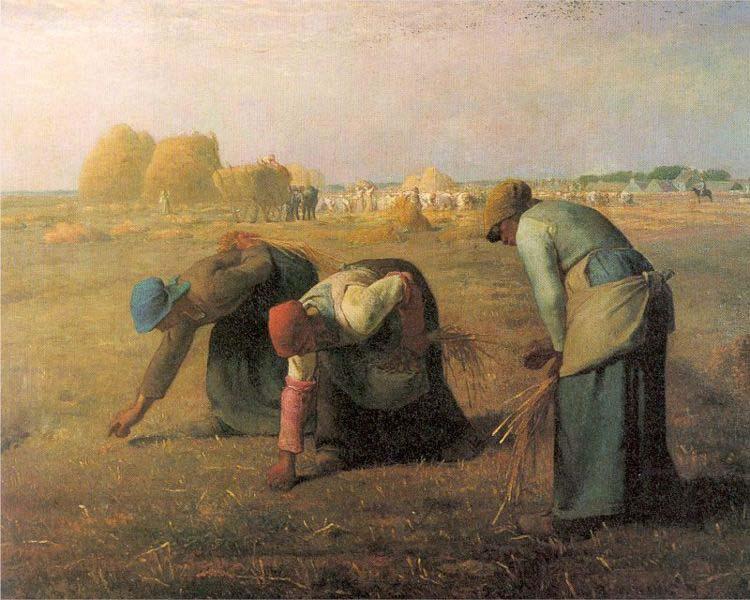 jean-francois millet The Gleaners,